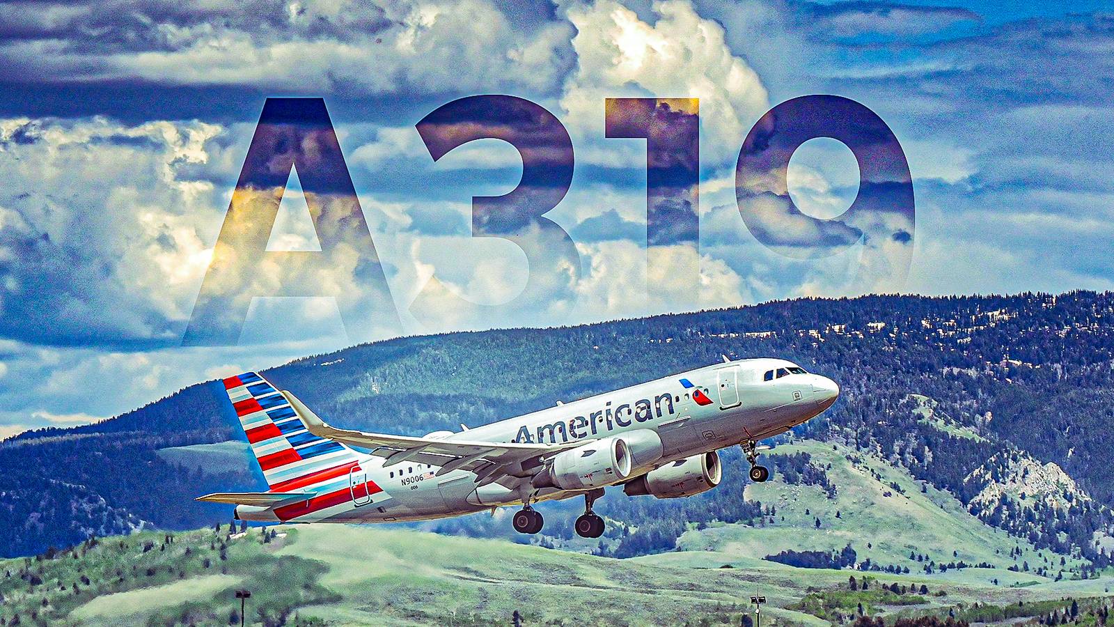 ���������� �������� Airbus A319 American Airlines