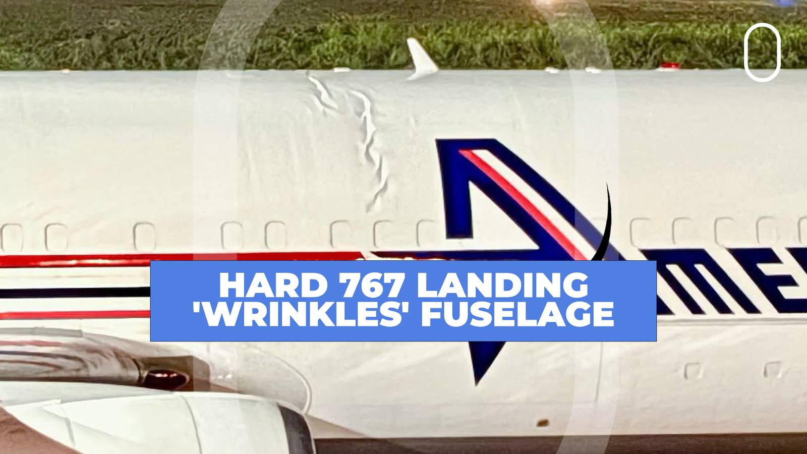 Fuselagem rachada: Boeing 767 da Amerijet sofre danos após pouso duro na Guatemala