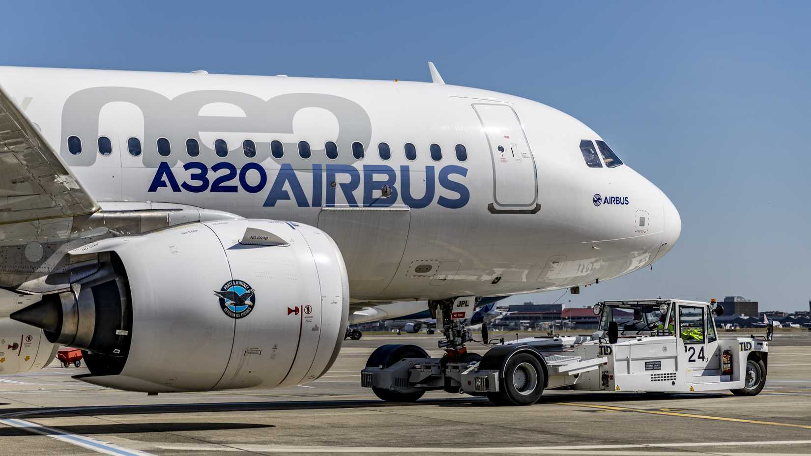A320 P&W GTF 100% SAF flight by Airbus