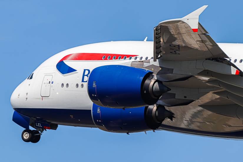 A380 of BA