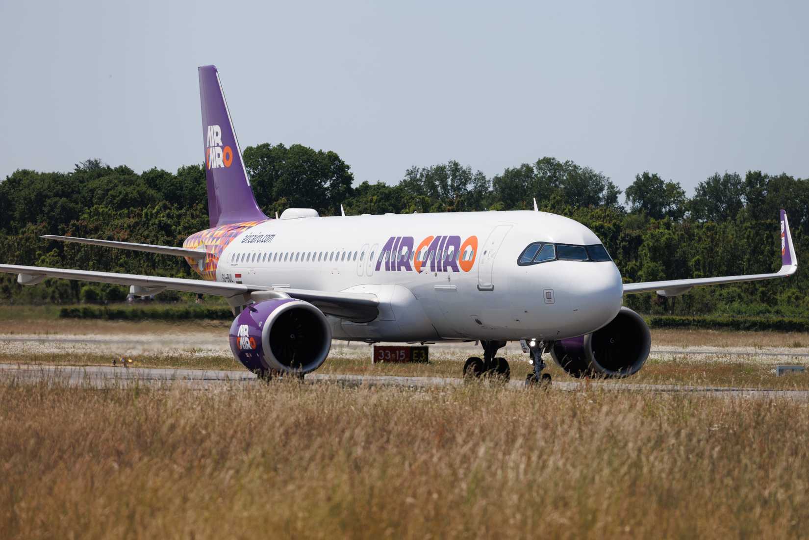 Air Cairo Airbus A320neo taxi
