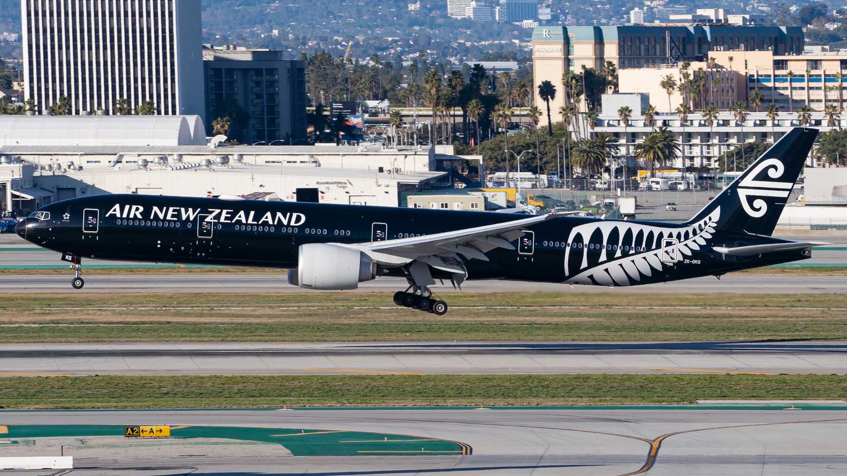 Air New Zealand Boeing 777-300ER at Los Angeles