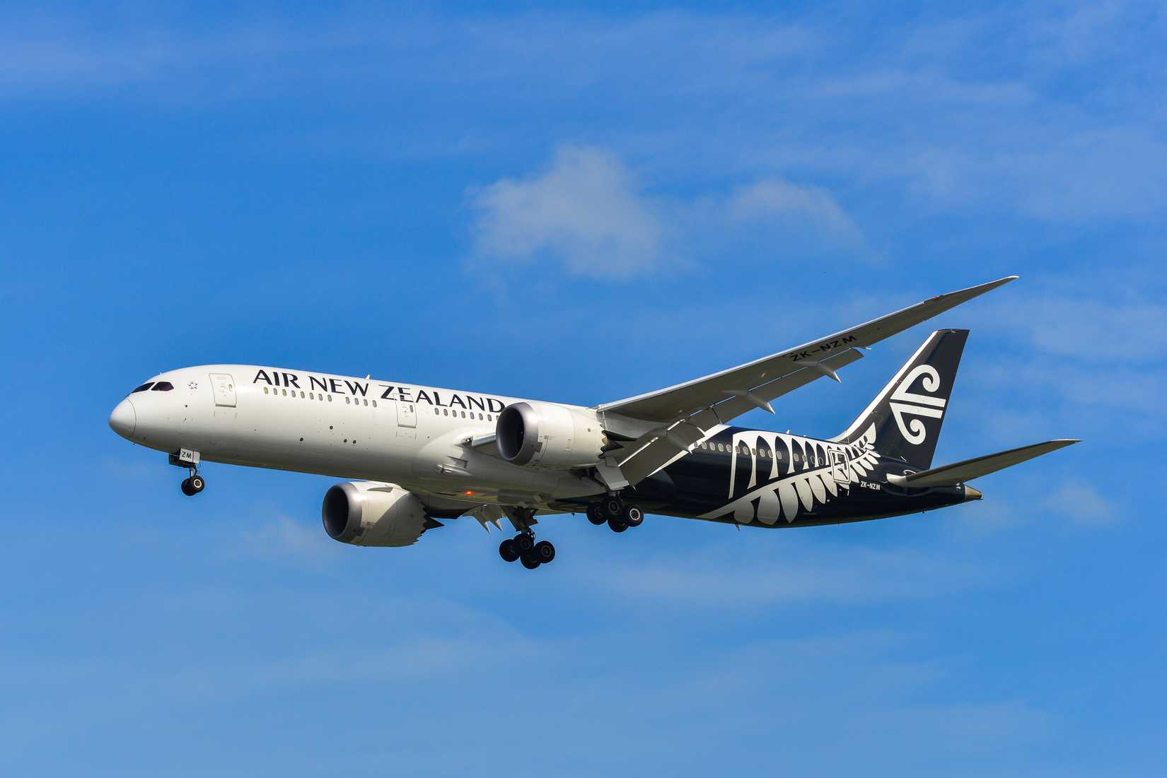 Air New Zealand Boeing 787-9 at Singapore Phuong D. Nguyen