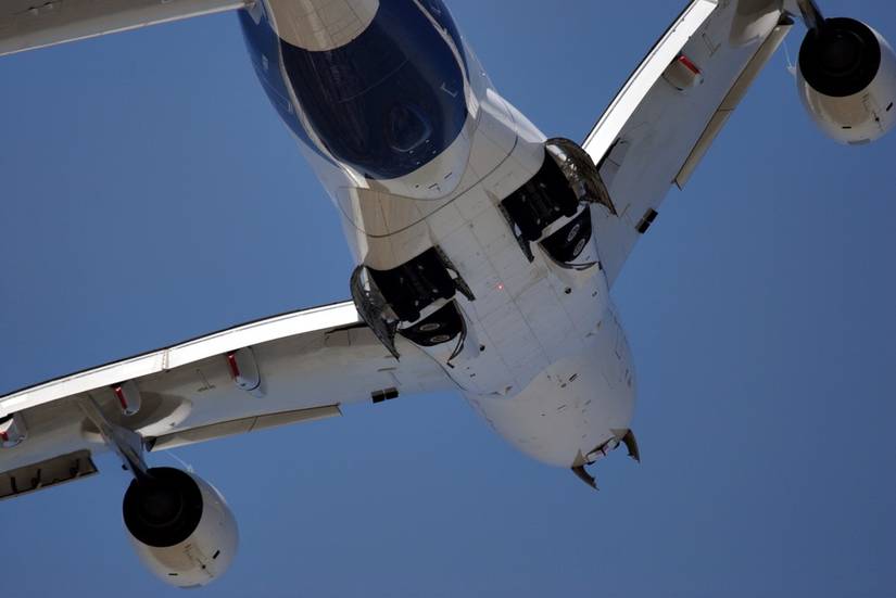 Airbus a380 taking off Qantas