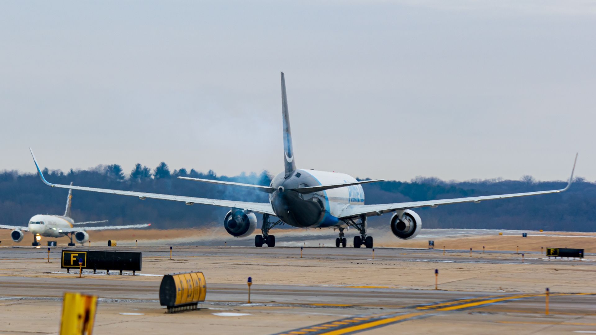 NTSB: Amazon 767 Pilots Added Thrust Then Aborted Go-Around, No Reversers Or Speed Brakes