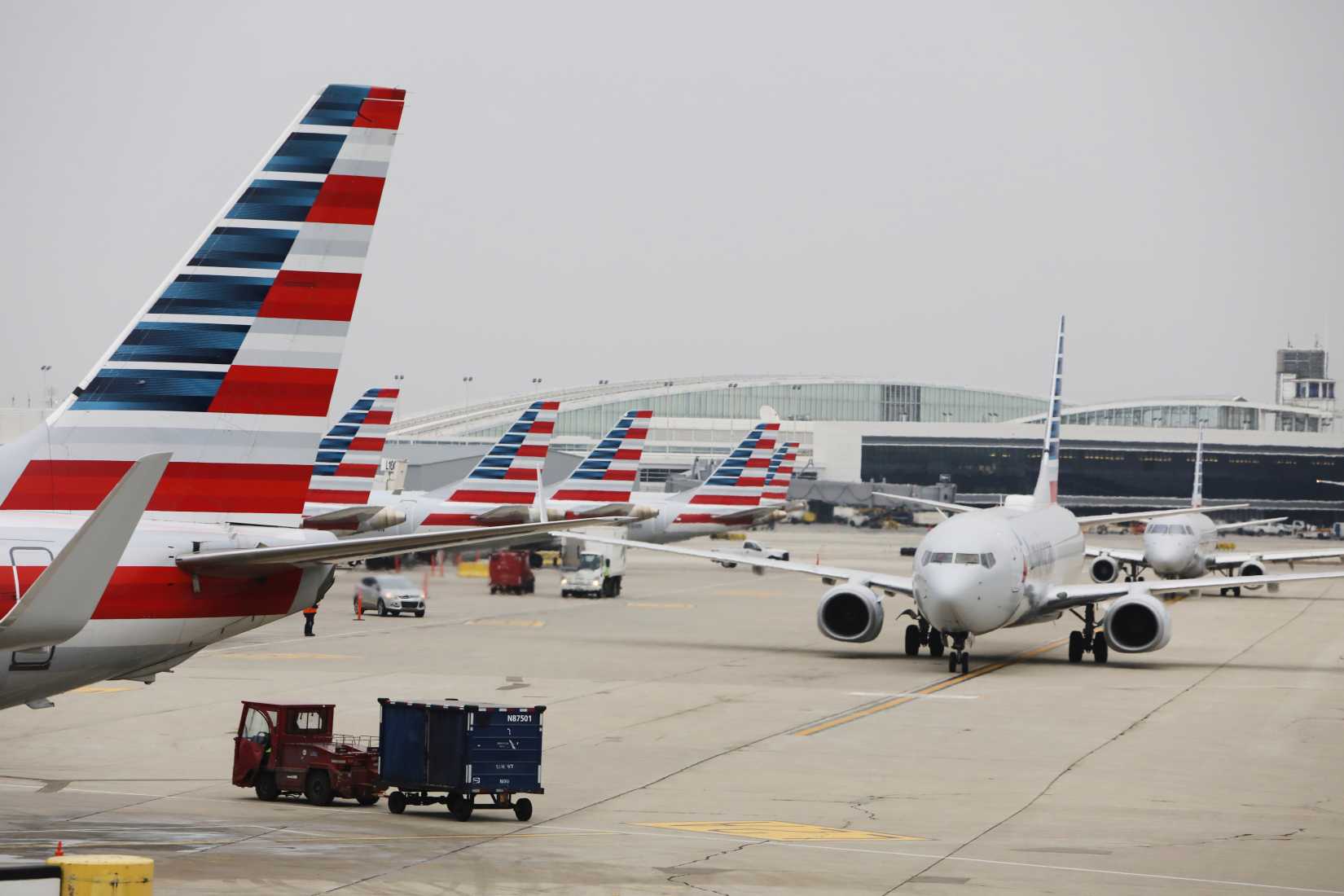 American Airlines Aircraft Parked