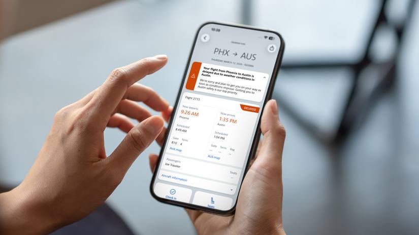 american airlines app delays