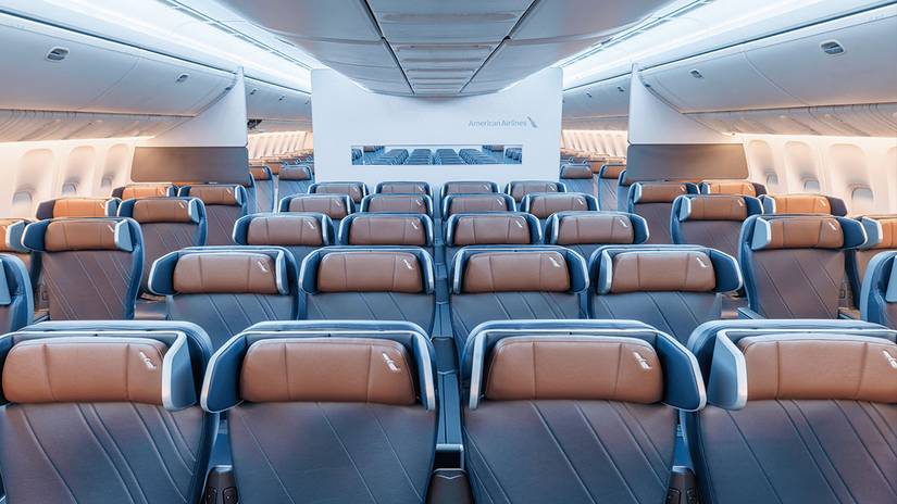 American Airlines Premium Economy seating.