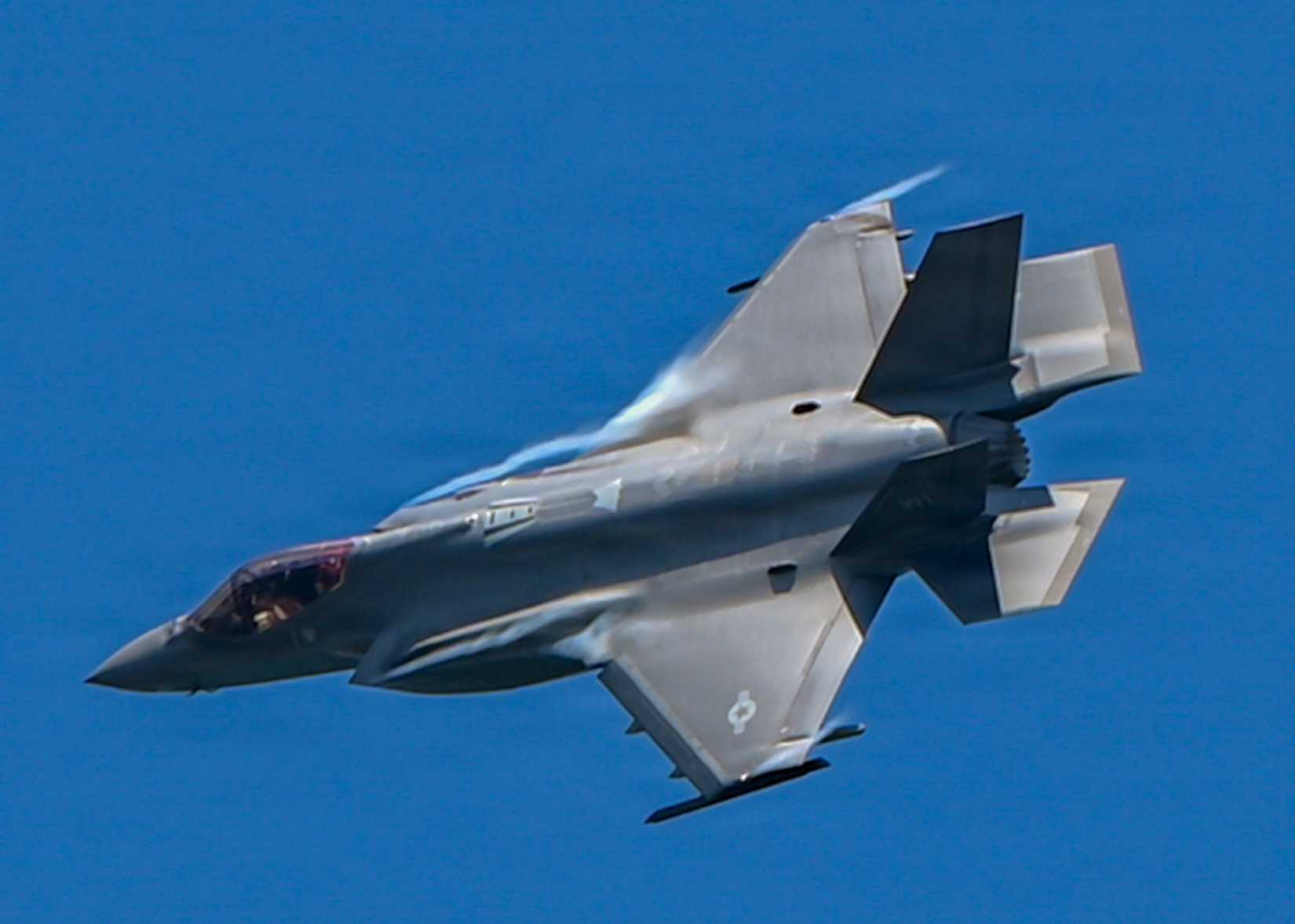 an F-35A Lightning II