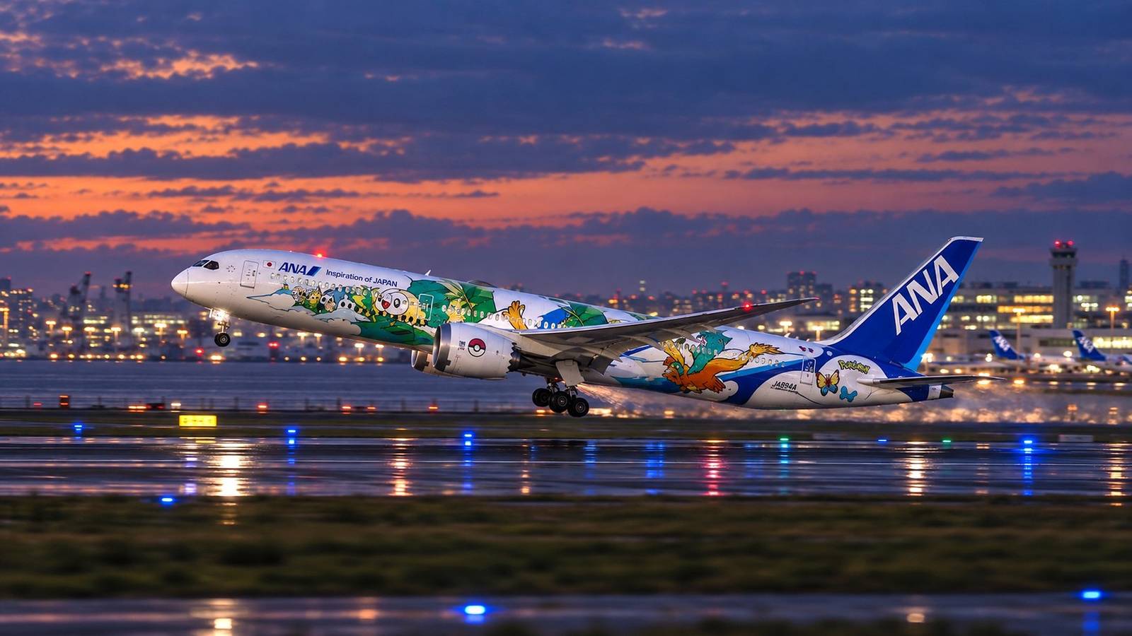 ANA Lança 2º Avião Pokémon e Inicia Voo Inédito para Honolulu