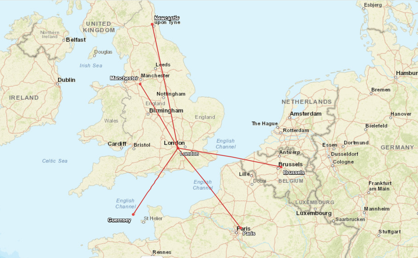BA Short Routes From Heathrow