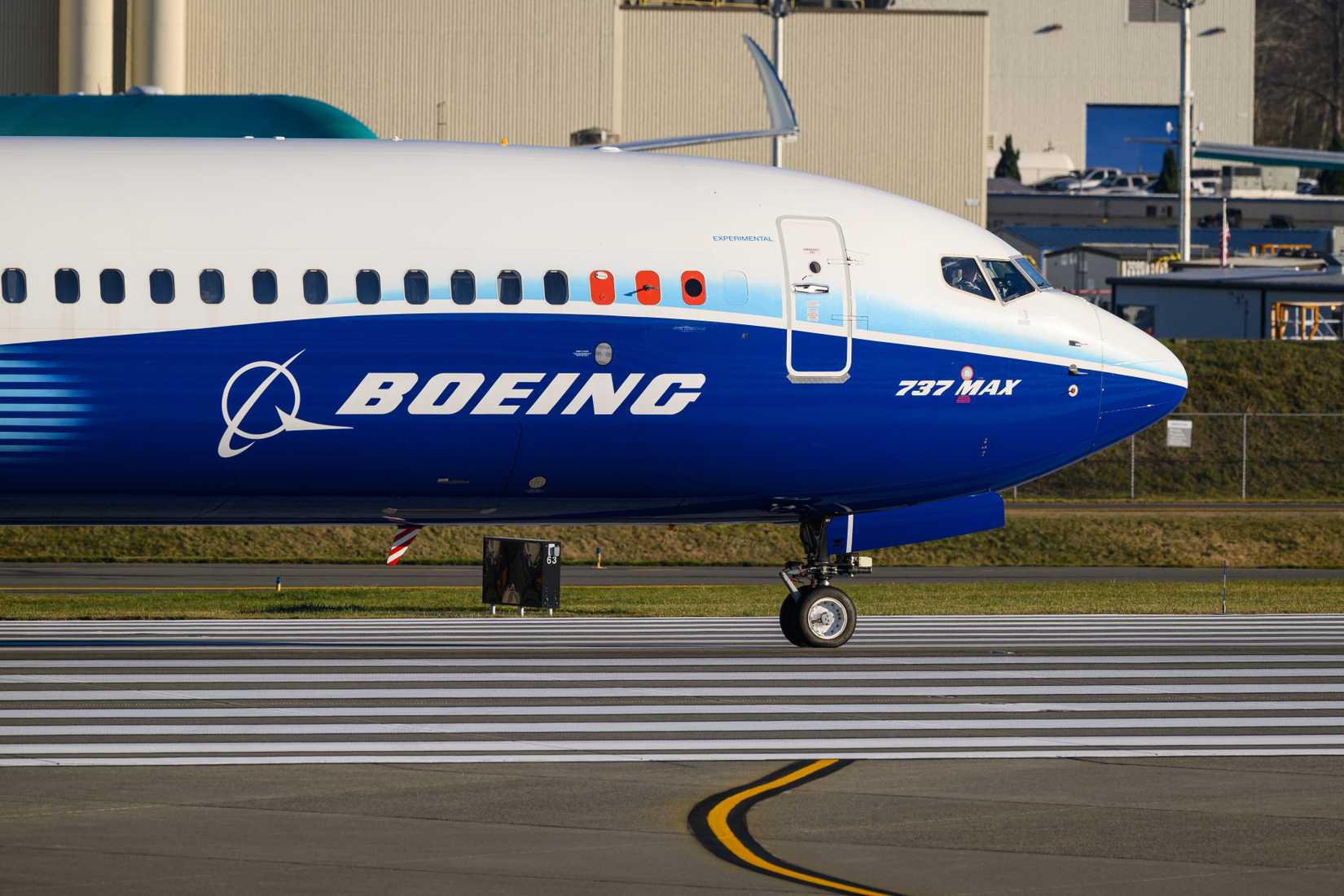 Boeing 737 MAX Boeing livery Ian Dewar Photography