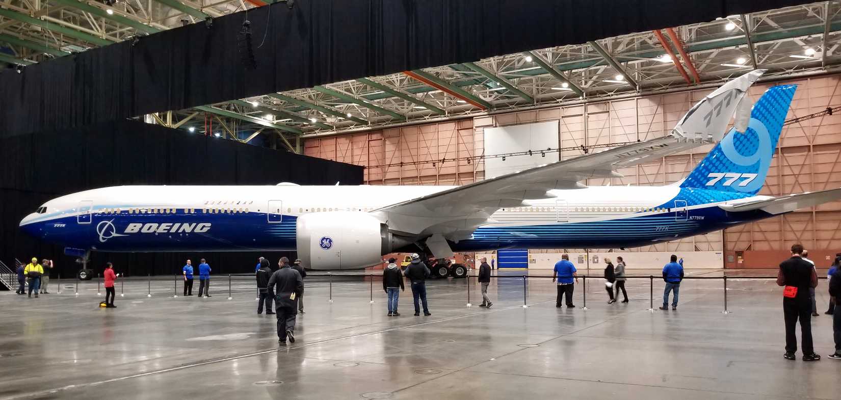 Boeing 777-9 On Display