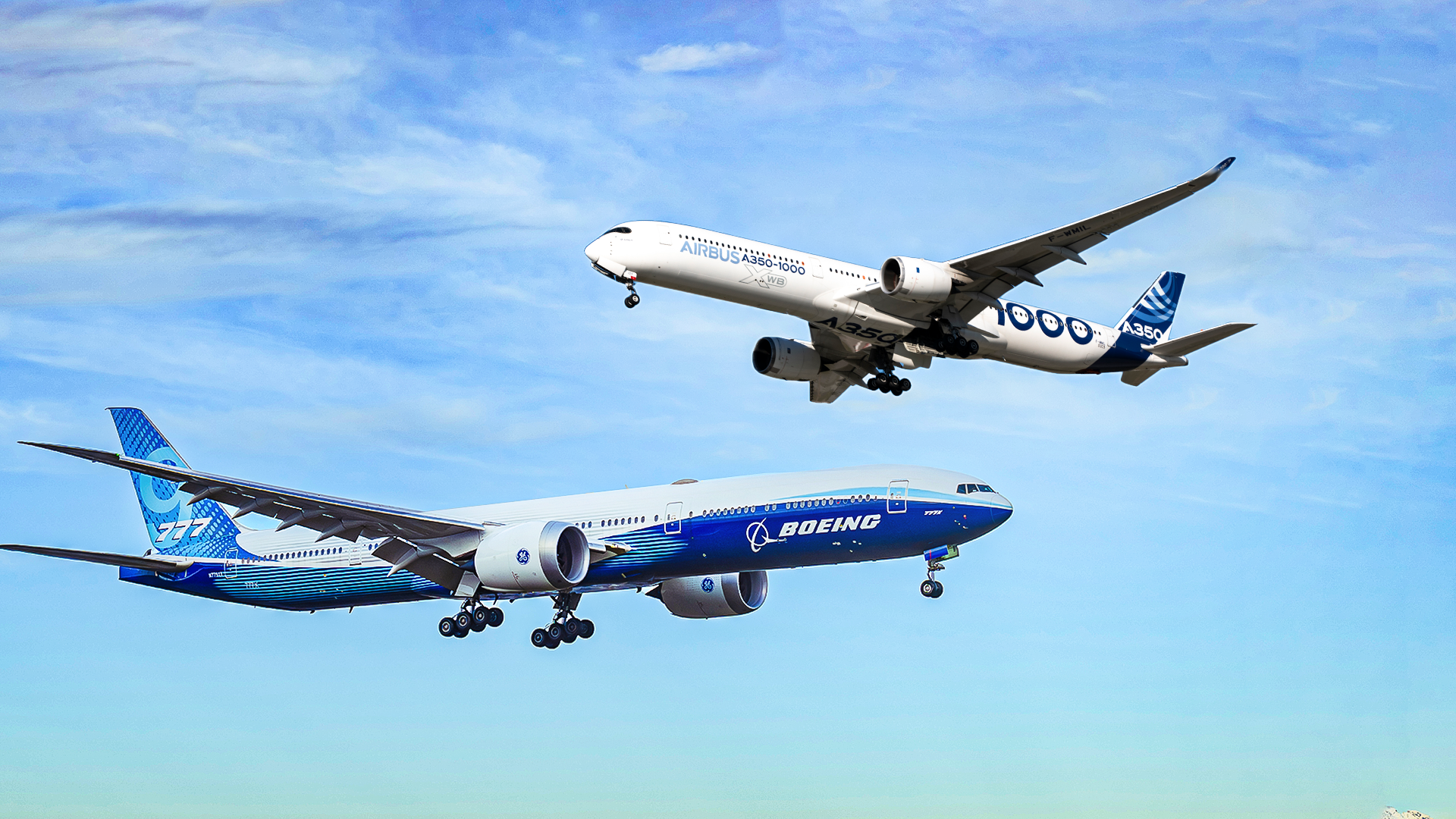 Boeing 777-9 Vs. Airbus A350-1000: 5 Key Differences Between The Big Twins