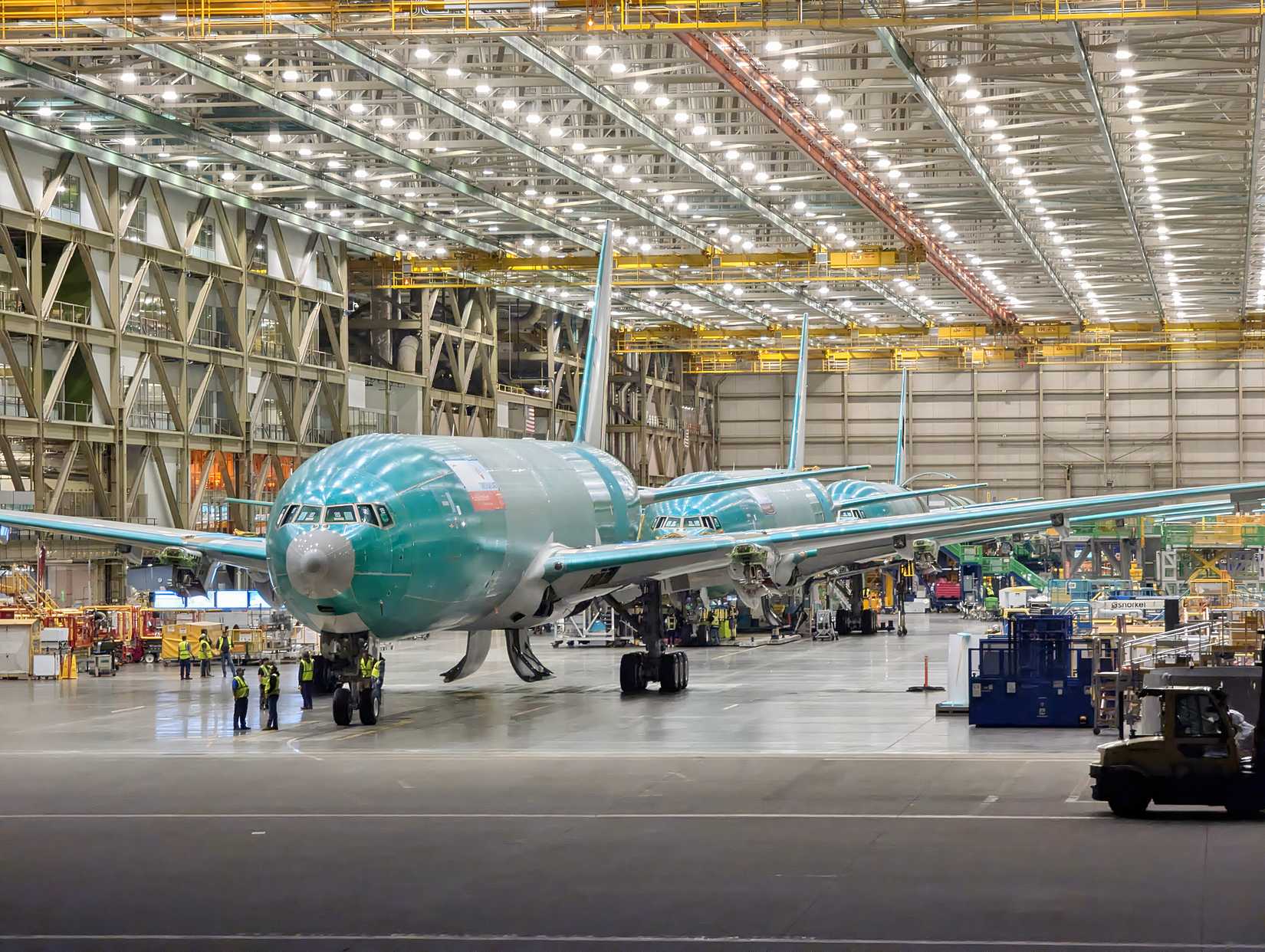 Boeing 777X Production Line