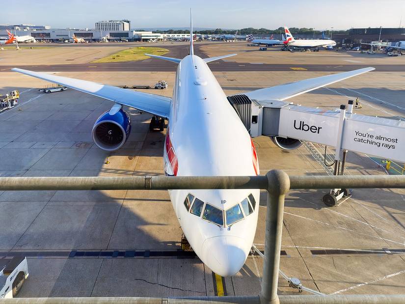 British Airways 777-200ER parked at Gatwick-1