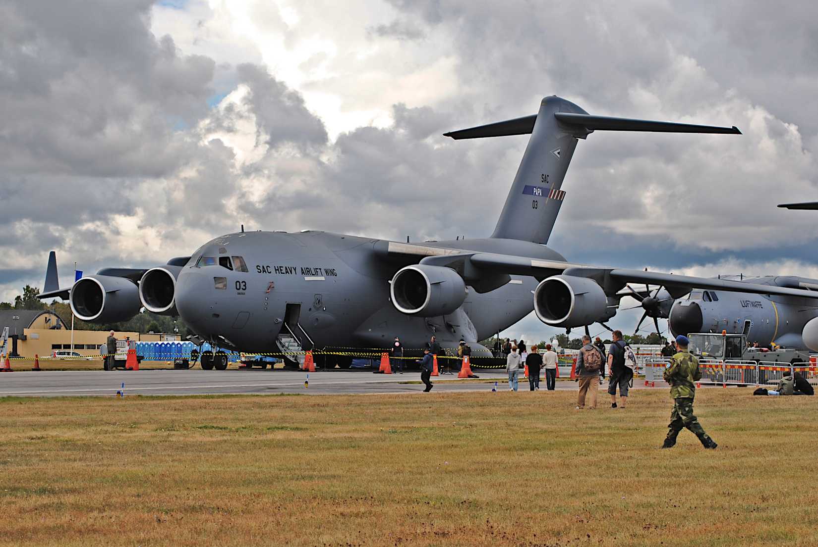 Boeing C-17 at Flygdarna 2026, Malmen AB, Sweden
