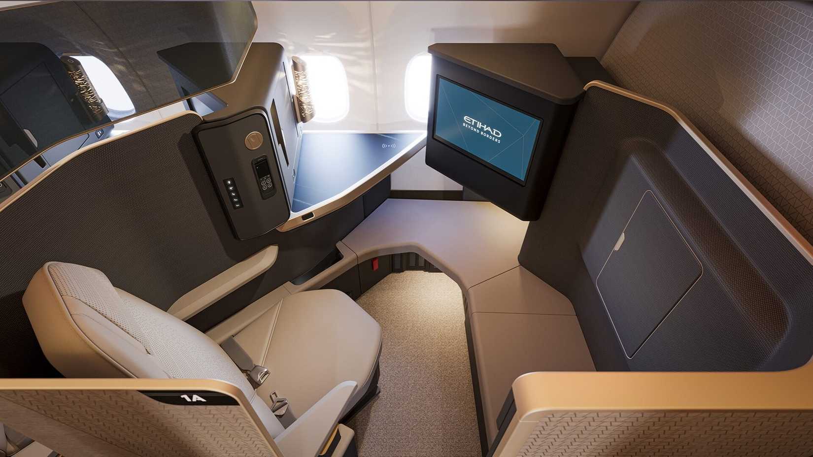 Etihad Airbus A330neo Cabin