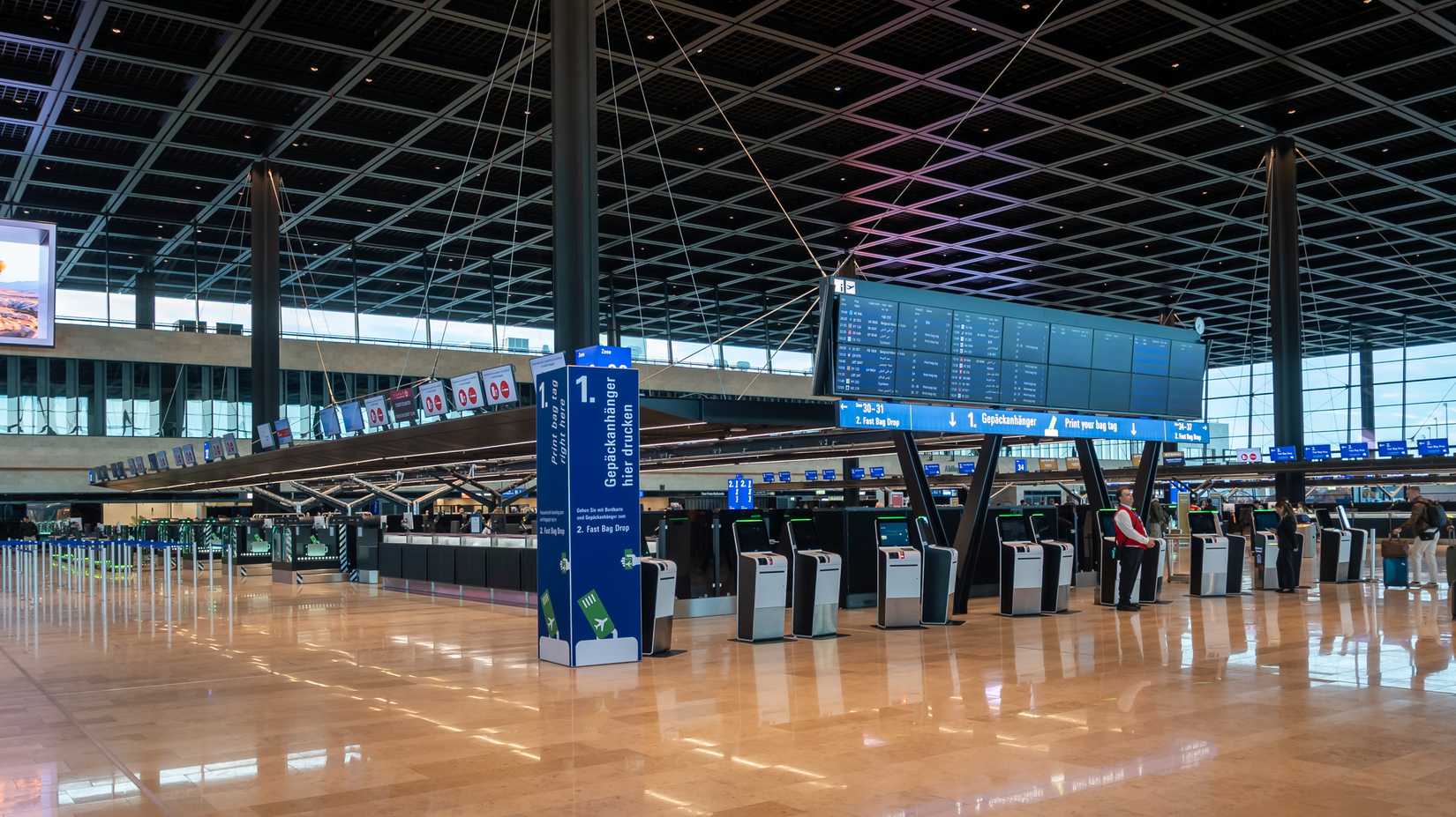 The check in area in Terminal 3