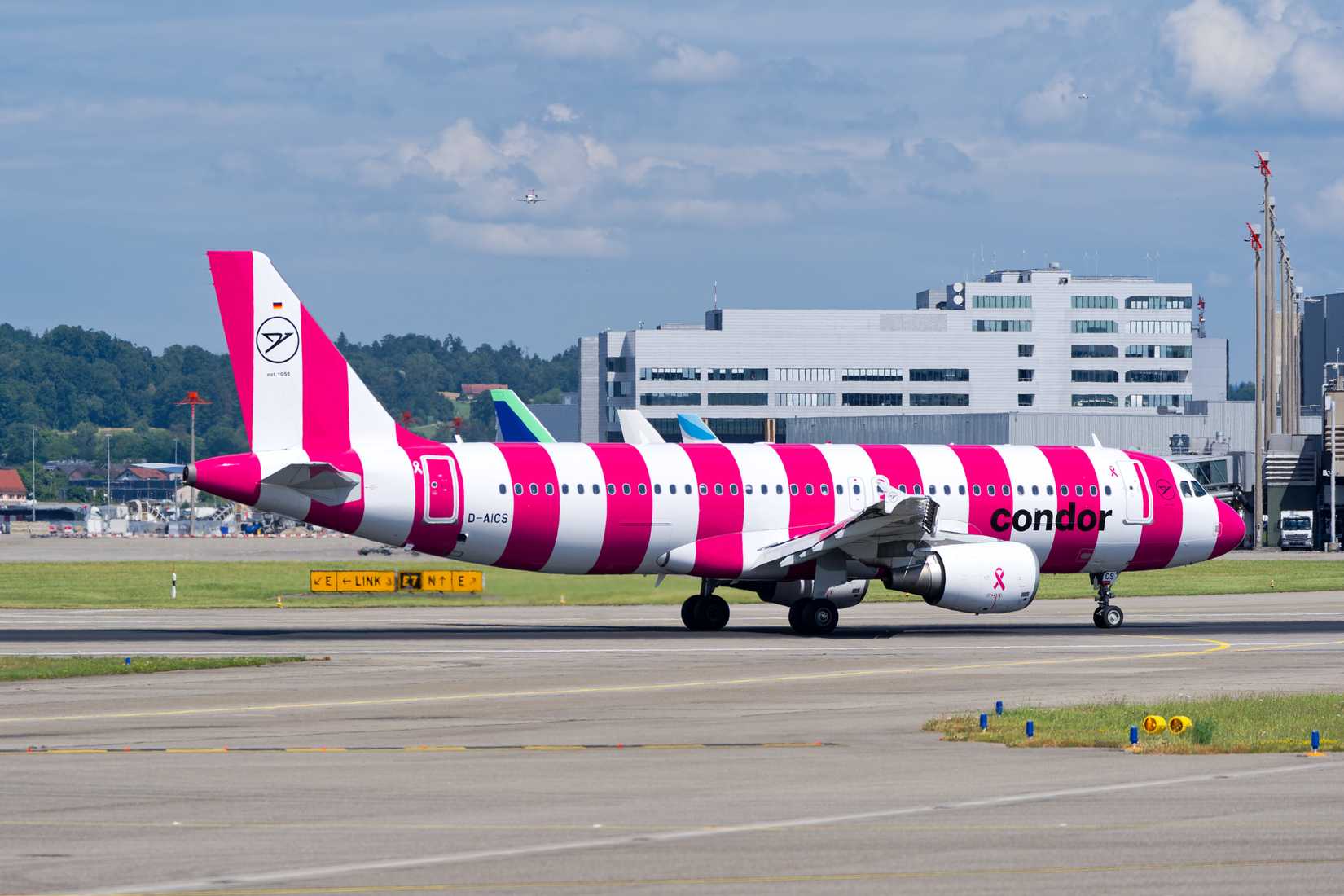 Condor A320-200 Breast cancer awareness Michael Derrer Fuchs