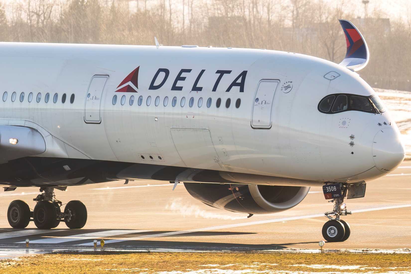 Delta Air Lines A350-900 Vilnius Karolis Kavolelis