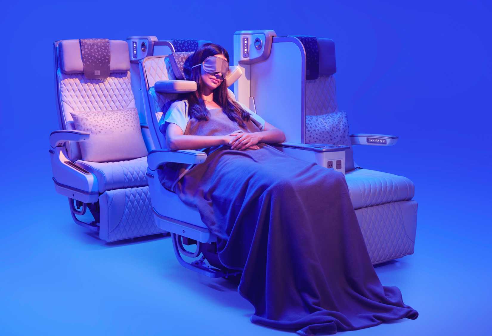 Emirates Airbus A350 new Premium Economy seat 3
