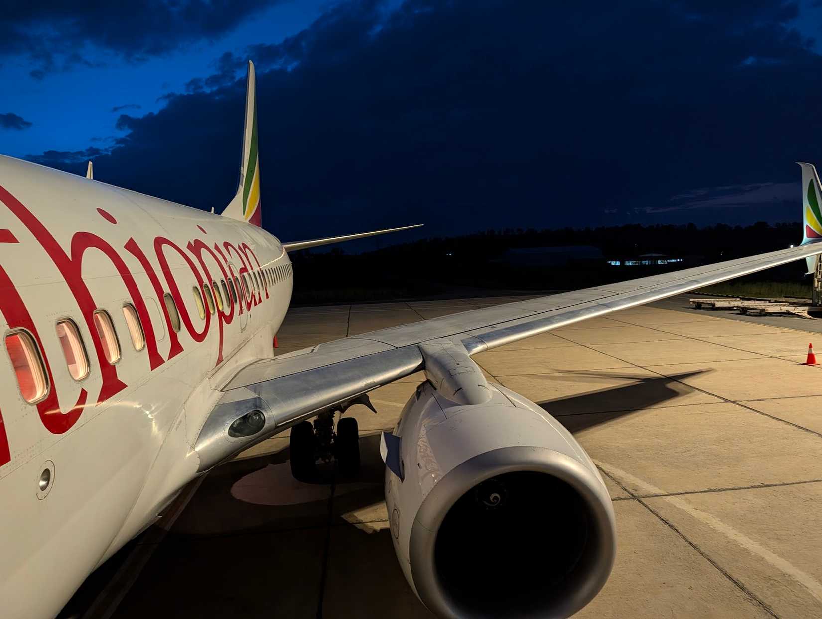 Ethiopian Airlines Boeing 737 airliner