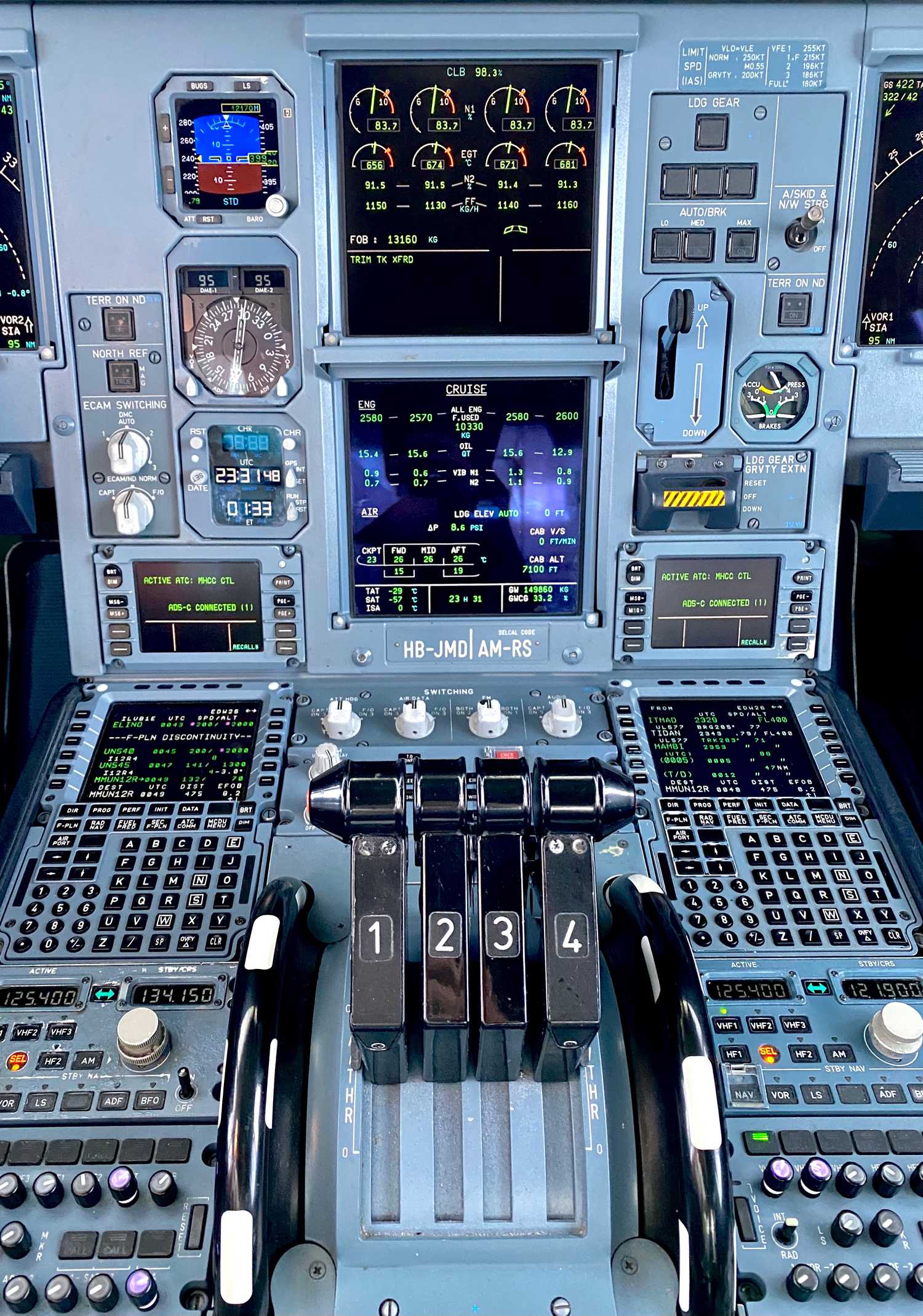 A340 Cockpit Light