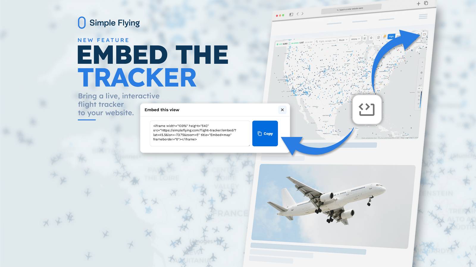 Simple Fly: Adicione um Rastreador de Voos Interativo ao Seu Site Agora!
