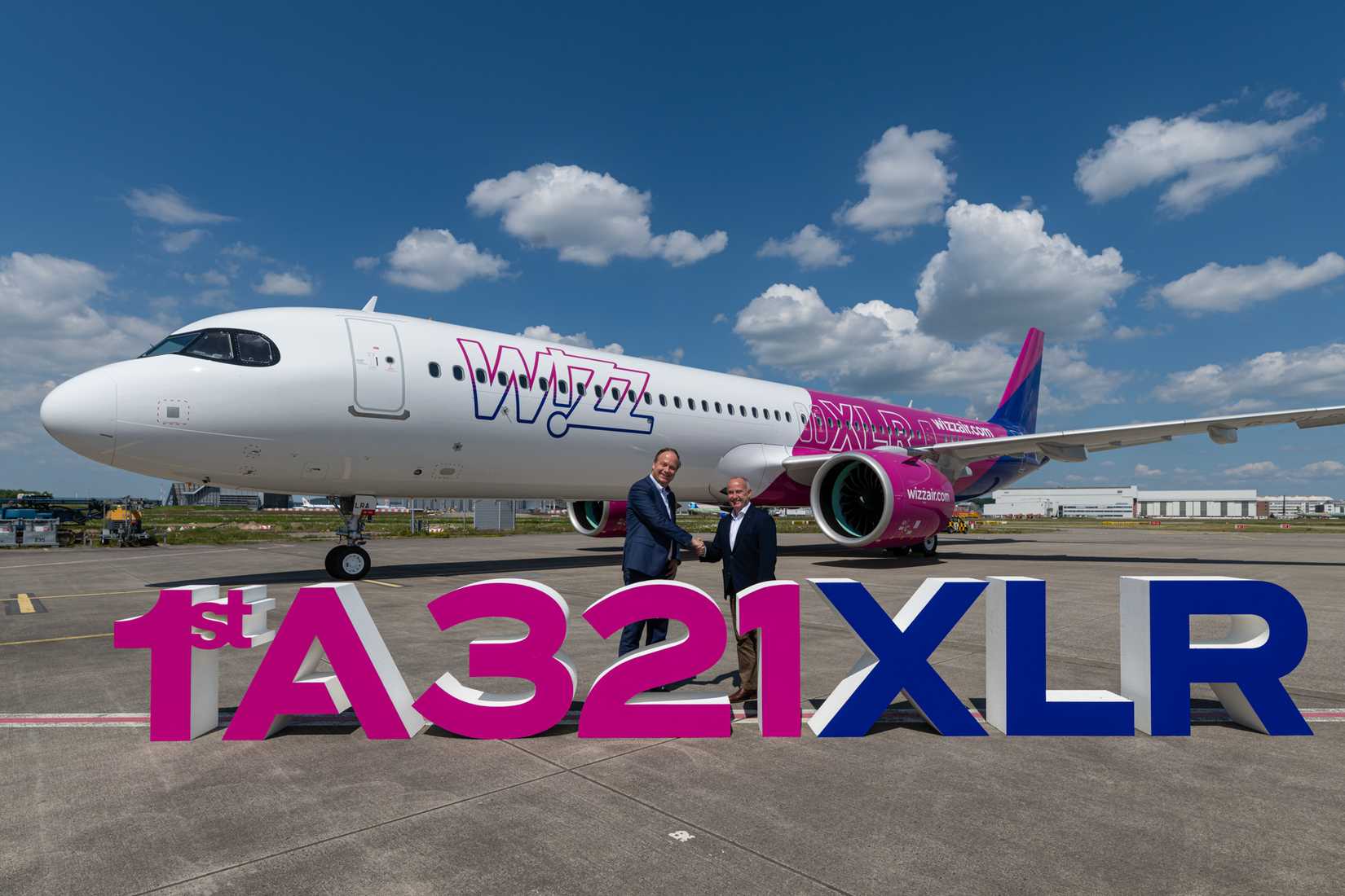 Wizz Air Airbus A321XLR Being Delivered