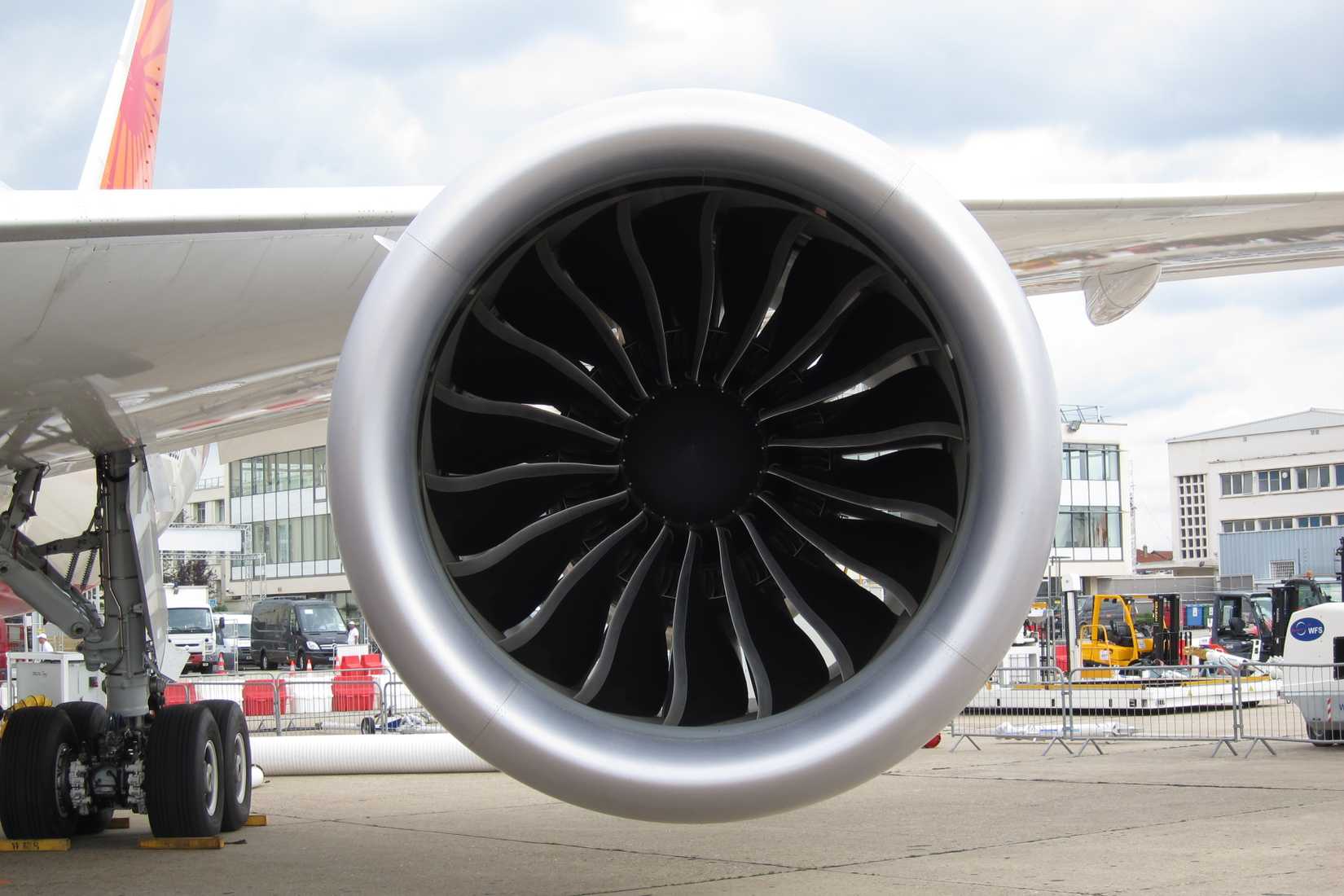 GEnx engine on Air India Boeing 787 