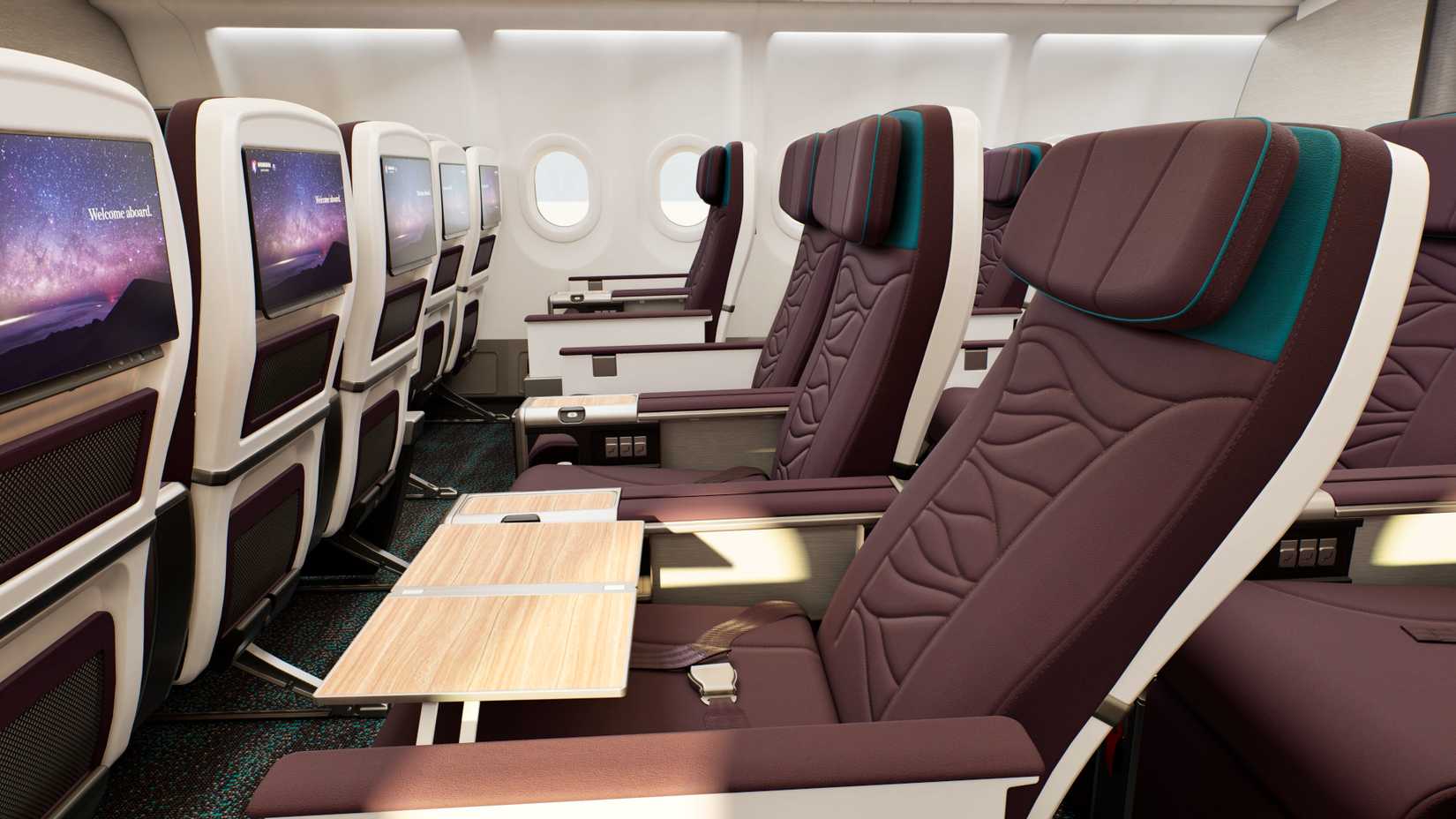 Hawaiian Airlines new Premium Reserve seat
