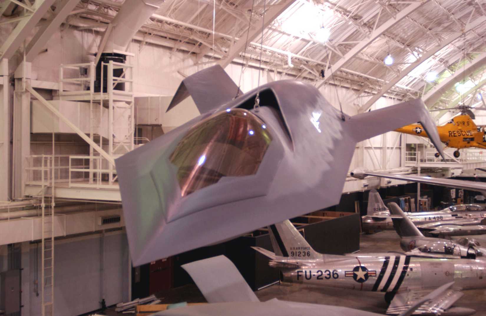 The Bird of Prey was named for its resemblance to the Klingon spacecraft from the science fiction series Star Trek.