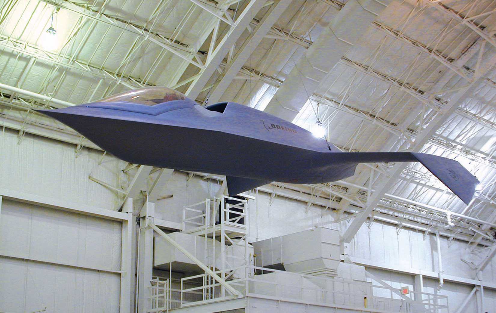 The secret Bird of Prey project ran from 1992 to 1999, and the aircraft first flew in the fall of 1996