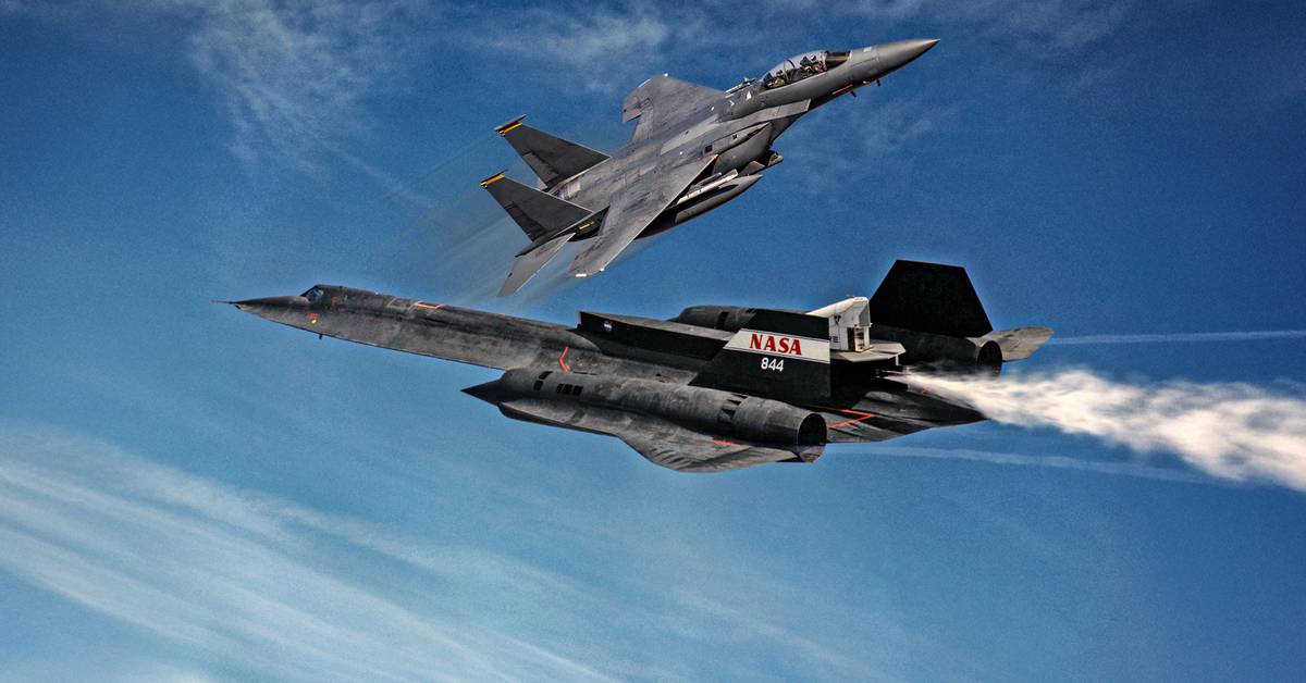 Why F-15 Radars Deleted The SR-71 Blackbird As Invalid Clutter During 'Eagle Bait' Sorties