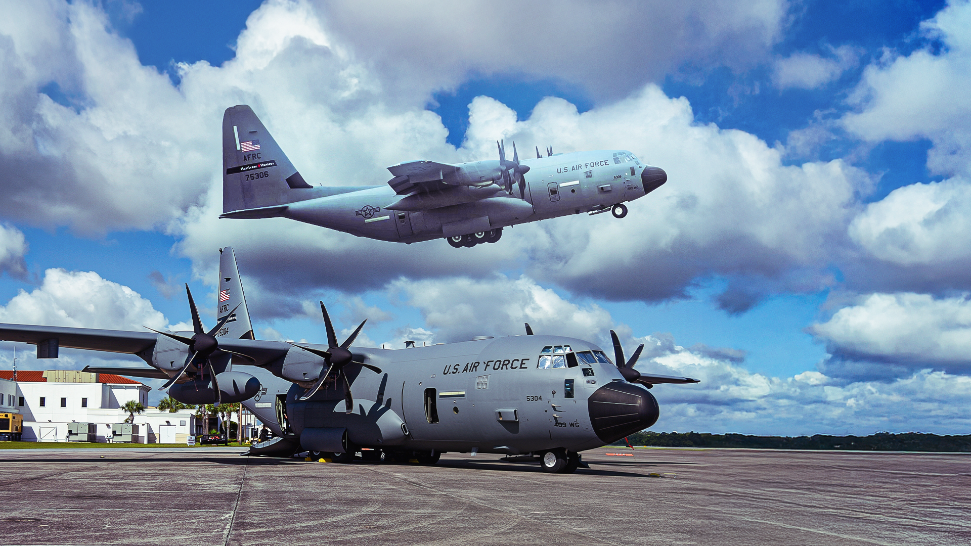 Track The Hurricane Hunters: Inside The WC-130Js That Fly Into Storms