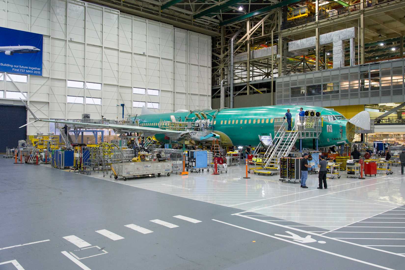 737 max production