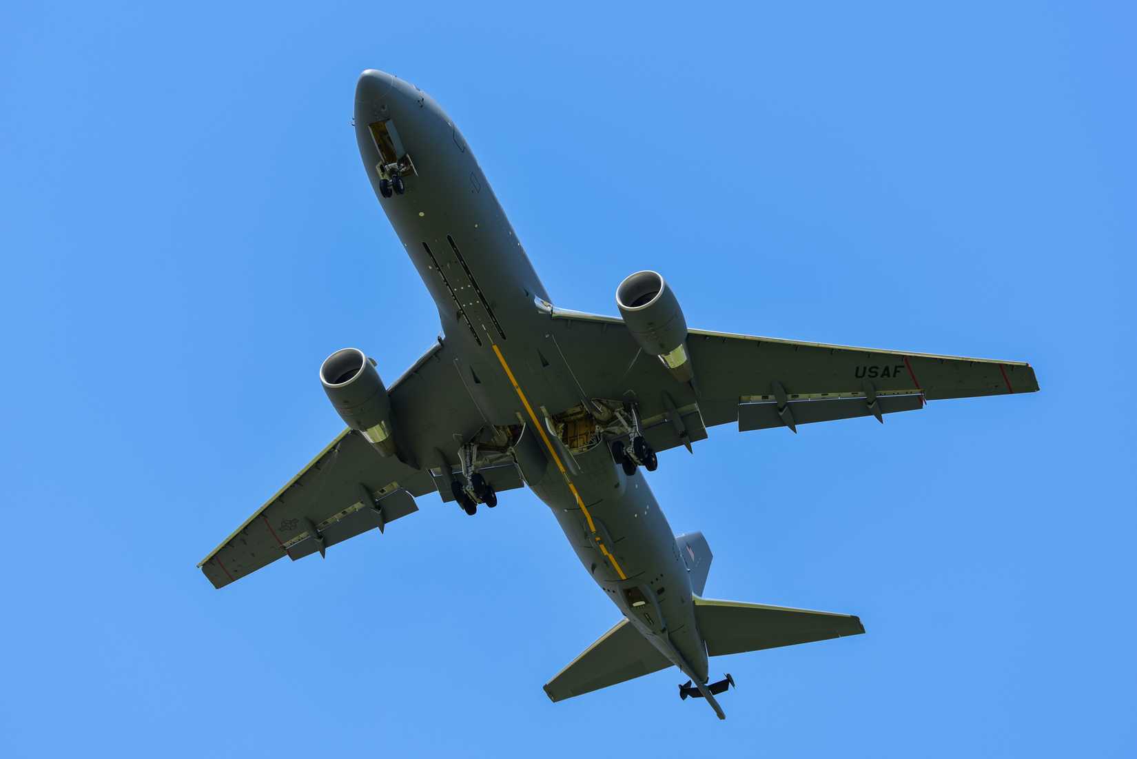 KC-46 Pegasus flying