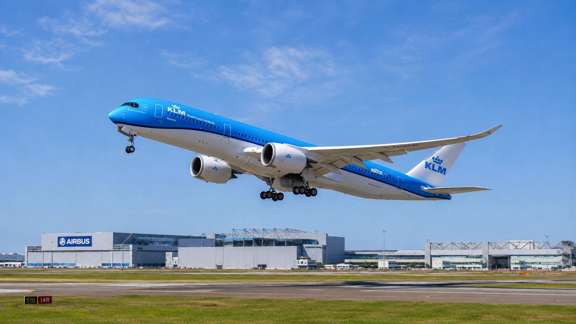 KLM's First Airbus A350-900 Completes Maiden Flight Ahead of October Launch