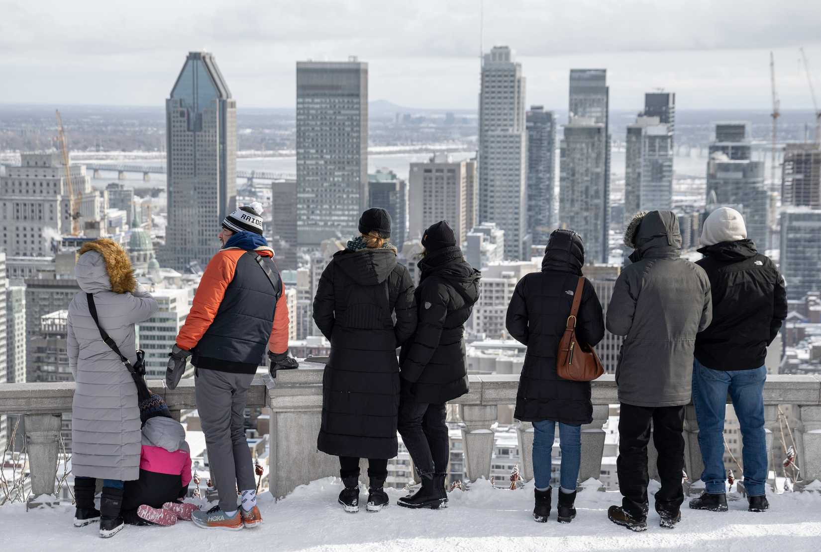 Montreal in the winter