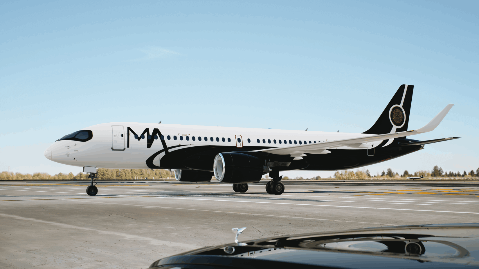 Magnifica Air Airbus A220-300 Parked