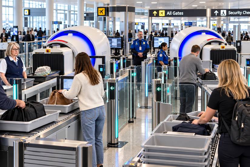 TSA Security Checkpoint
