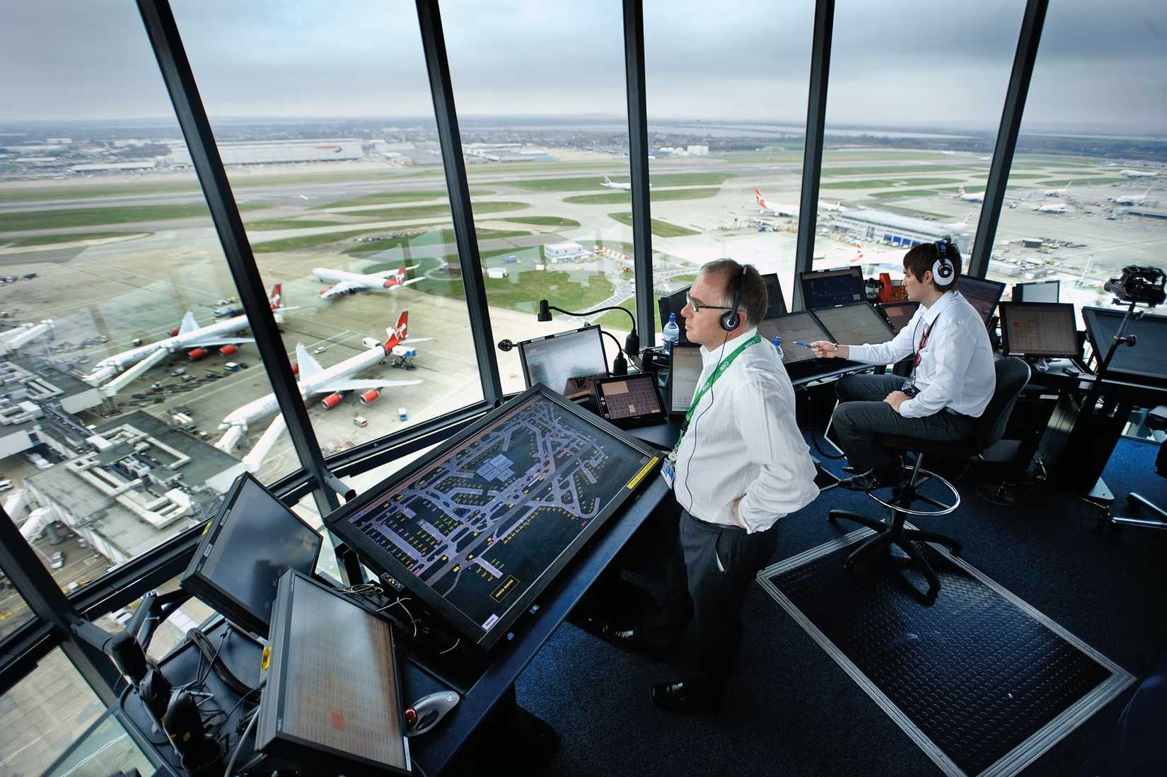 London Heathrow ATC tower