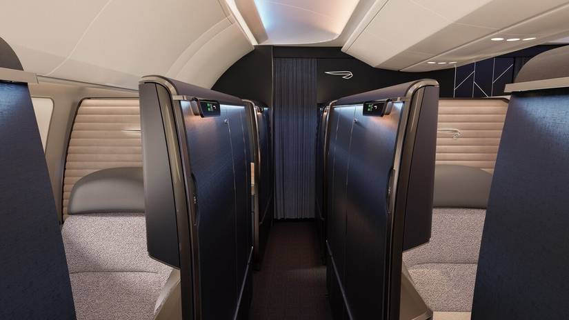 New British Airways first class