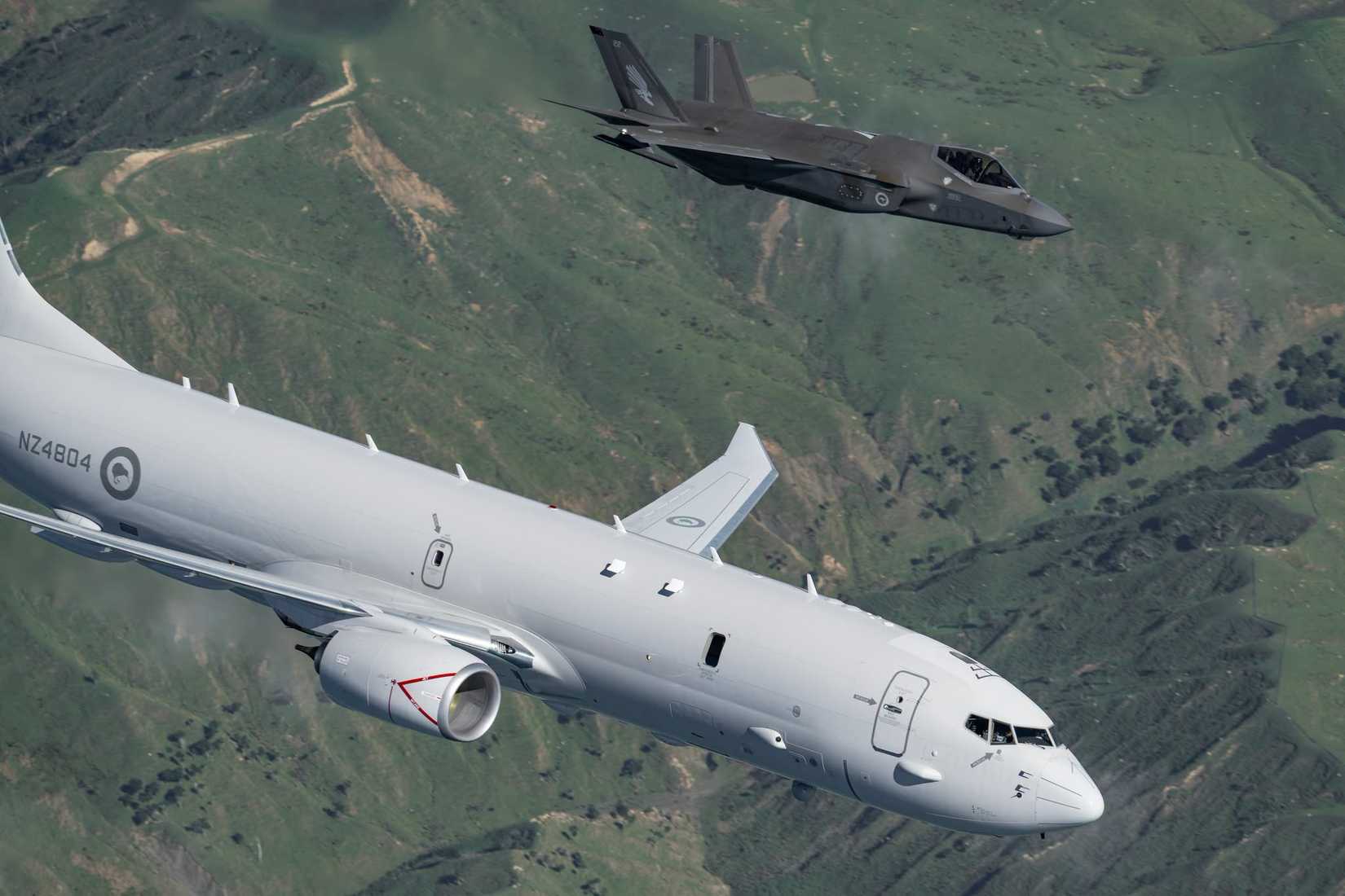 New Zealand P-8 Poseidon patrol aircraft