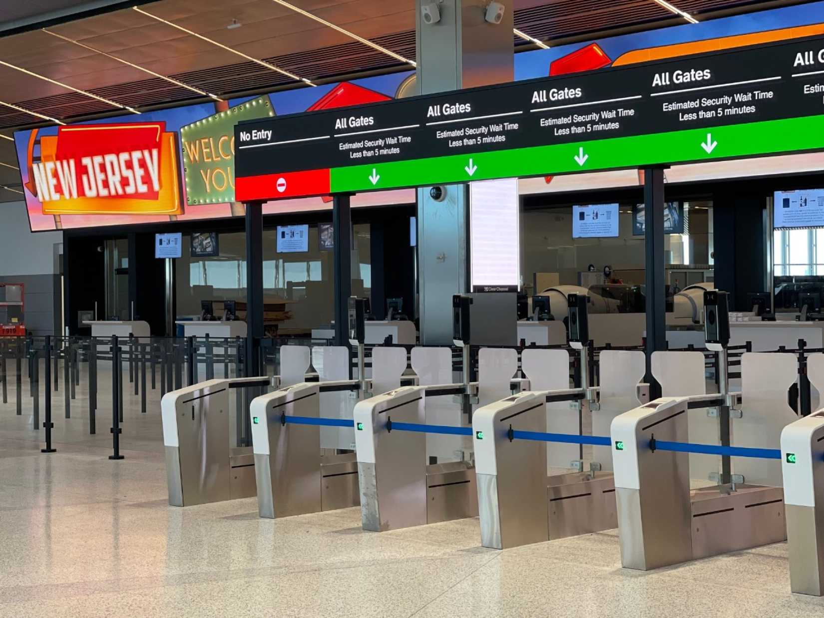 Newark (EWR) new Terminal A security point.jpg