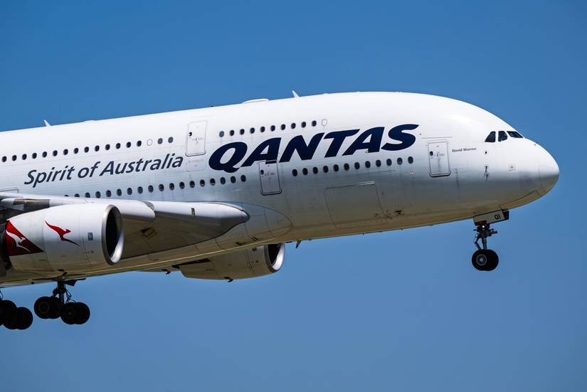 Qantas A380 aircraft