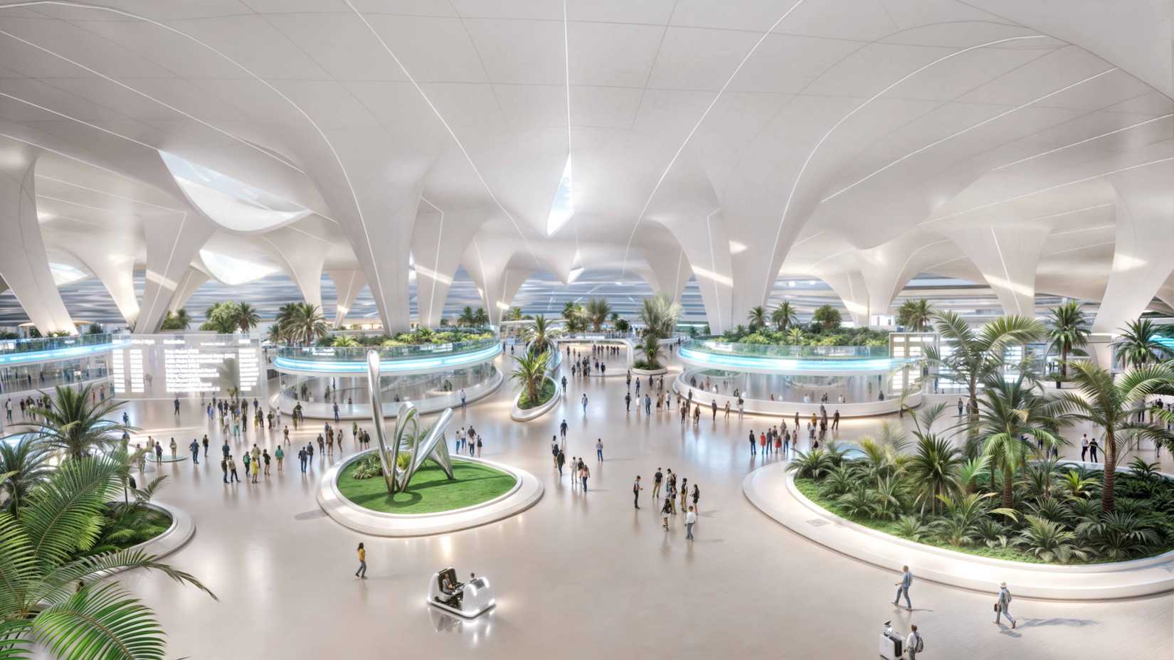 Dubai Al Maktoum International Airport rendering