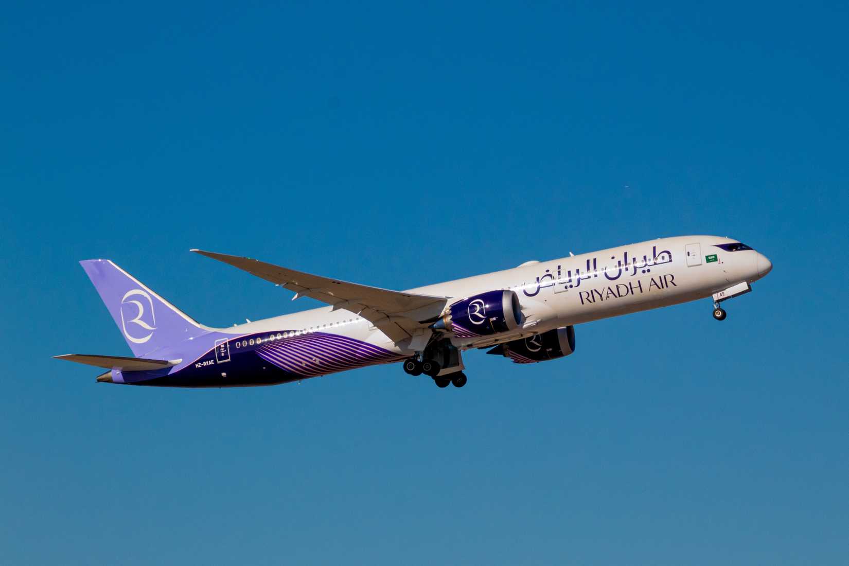 Riyadh Air Blue Sky above Madrid Sr. R