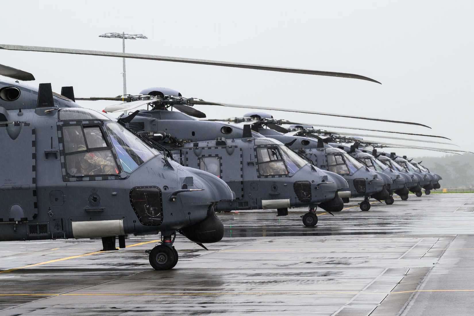 (RNZAF) NH90 helicopter